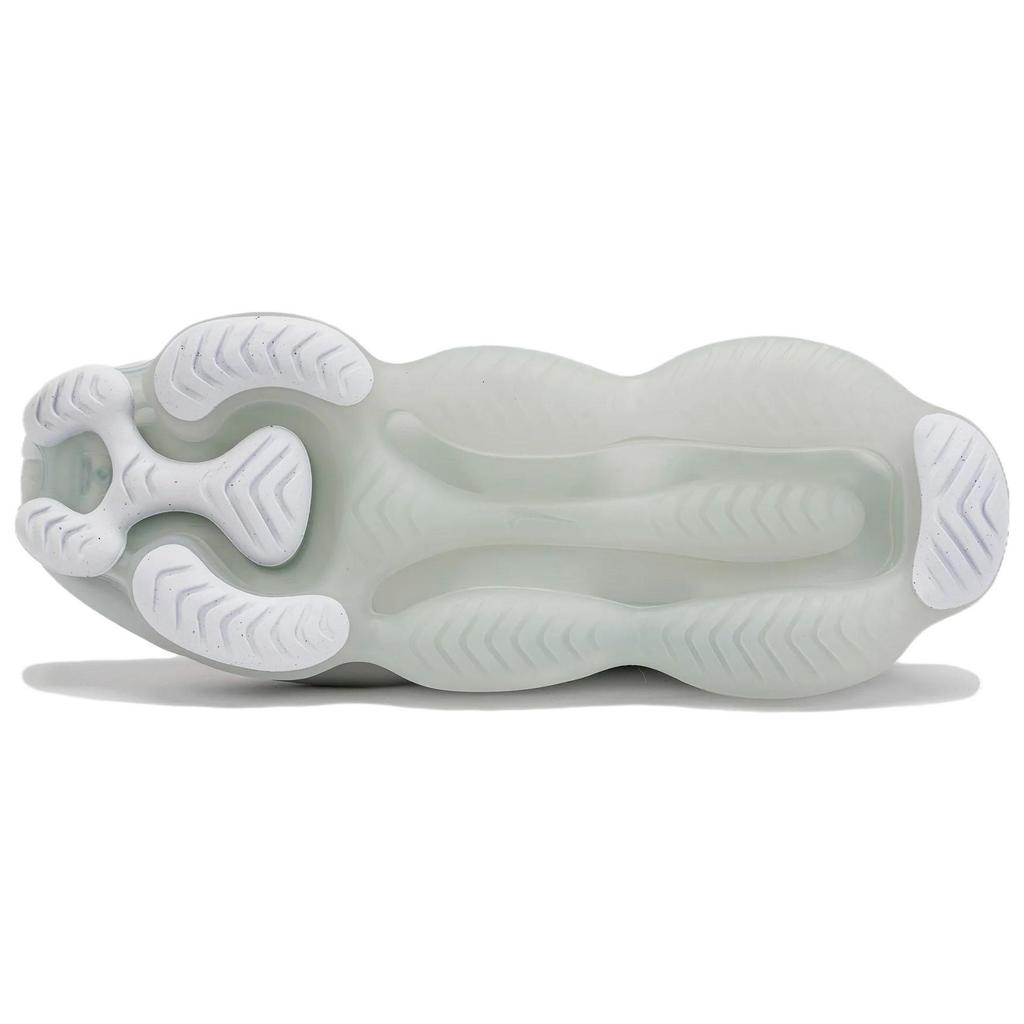 Nike Unisex tenisky Air Max Scorpion Flyknit bielej farby s priehľadnými smaragdovo zelenými prvkami, zemito modré DJ4701-100