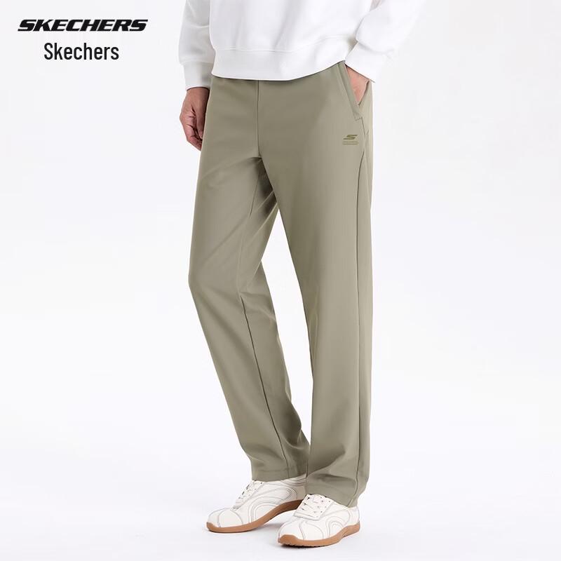 Skechers Men's Breathable Straight-Leg Commuter Athletic Pants