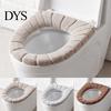 Mat Toilet Seat Cover Comfortable Reusable Fiber Washable Cushion for Bathroom