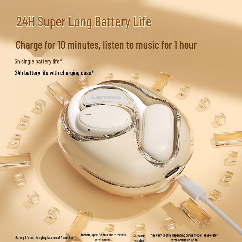 Lenovo TA300 Ear-hook Bone Conduction Open Wireless Bluetooth Headset