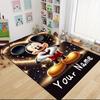Custom Name Princesses Together Carpet Rug Customizable Soft Washable Anti-Slip Home Living Room Sofa Mats Personalized Rug. 090991