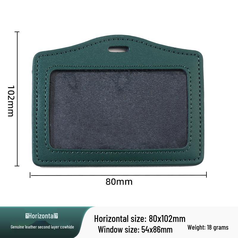 Genuine Leather Card Holder for ID & Documents
