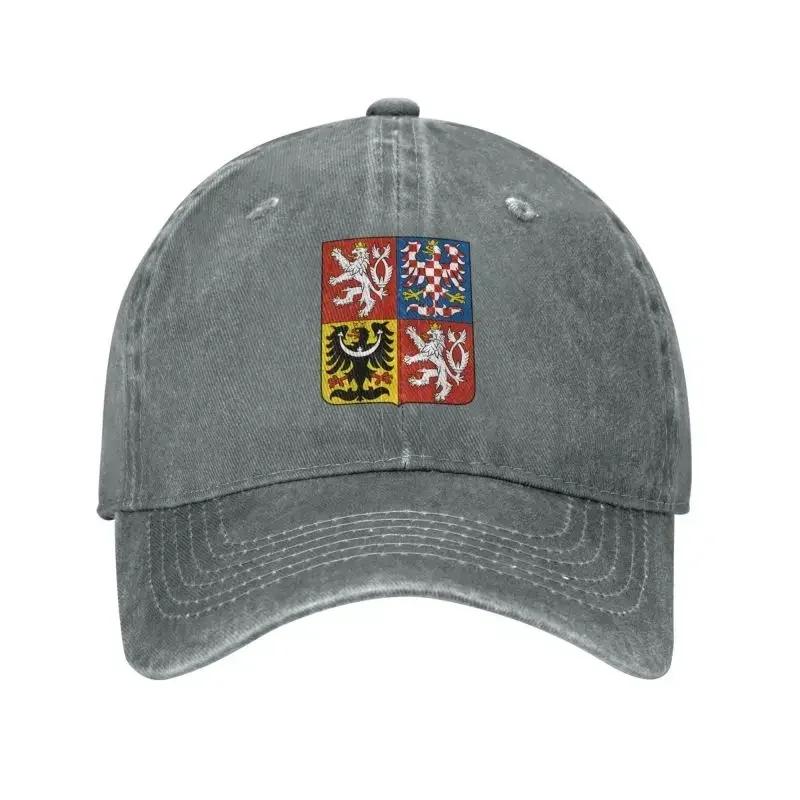 Custom Classic Unisex Cotton Coat Of Arms Of The Czech Republic Baseball Cap Adult Adjustable Dad Hat for Men Women Sports