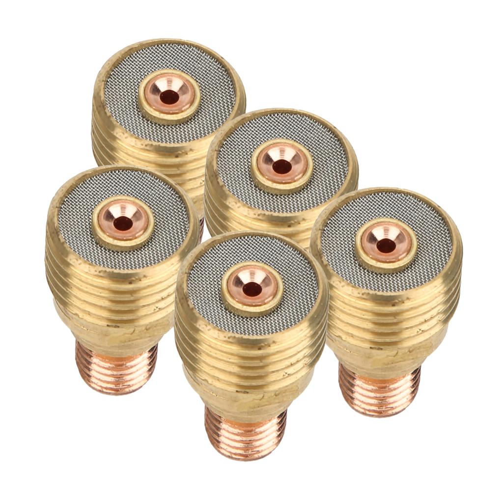 5pcs 45V43 Gas Lens Collet Body 1.6mm 1 16  for TIG Welding Torch WP 9 20 25