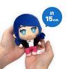 Miraculous Ladybug and Cat Noir Chibi Plush Set (Marinette and Adrien, 13 cm, with Ball Chains)