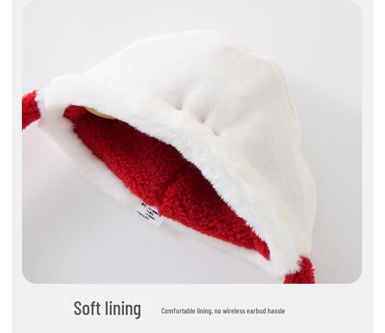DUUDUU 2025 New Year Red Baby Winter Hat - Class A Warmth for Newborns