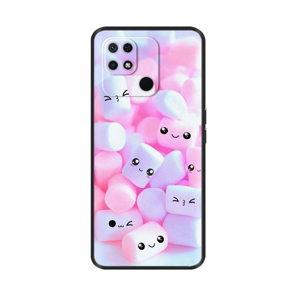 Cover For Xiaomi Redmi 10C Case For Redmi 10C Capas Phone Case Soft Black Silicone Bumper Back Case For Redmi 10C Fundas 6.71"