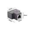 Network Cable Female Extender 1 To 2 Ways RJ45 Splitter Network Connector Adapters Coupler