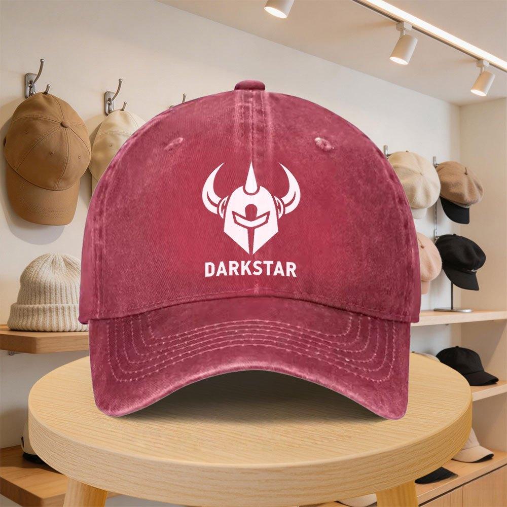 Unisexs DARKSTAR Warrior Logo Baseball Cap Adjustable Casual Hat for SpringAutumn Travel Beach Unisex Multiple Colors