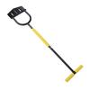 Edger Lawn Tool T Handle Stainless Steel Half Moon Lawn Edger for Garden Flower Bed Sidewalk