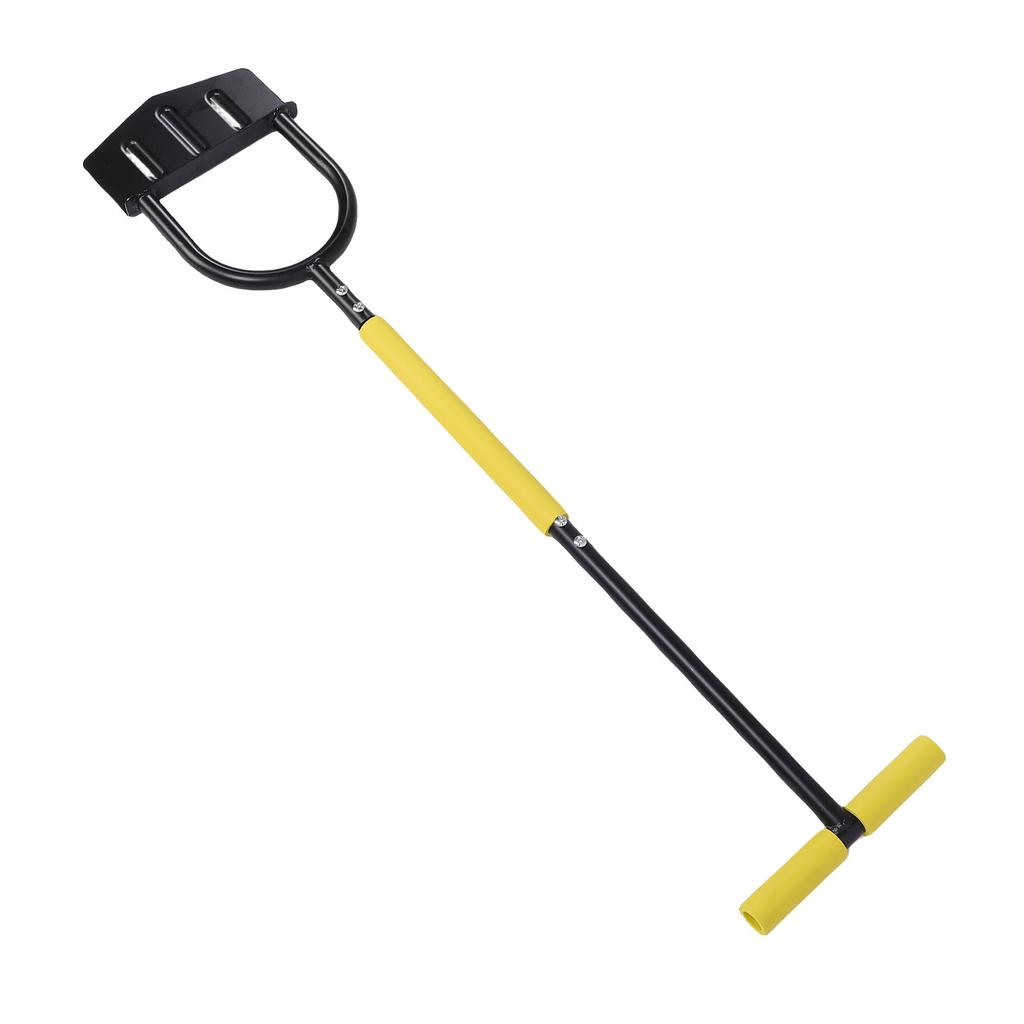 Edger Lawn Tool T Handle Stainless Steel Half Moon Lawn Edger for Garden Flower Bed Sidewalk