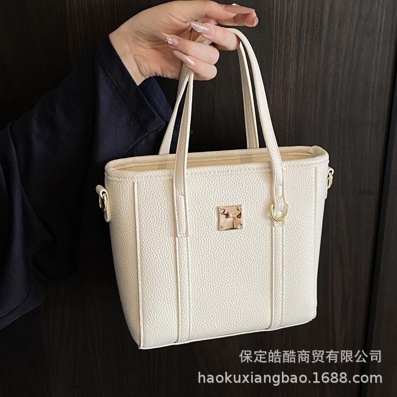 Premium Handbag Bag Women's 2025 New Trendy Fashion Tote Bag Commuter Versatile Messenger Bucket Bag