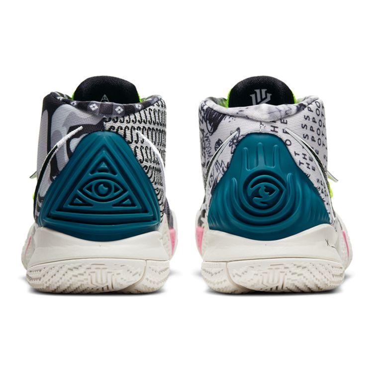 Nike Kyrie Hybrid S2 EP What The Neon Unisex Sneakers Multi-Color Vast-Grey Sail CT1971-002