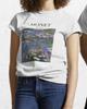 T-shirt Ninfee Monet Impressionismo Pittura Floreale 100% Cotone
