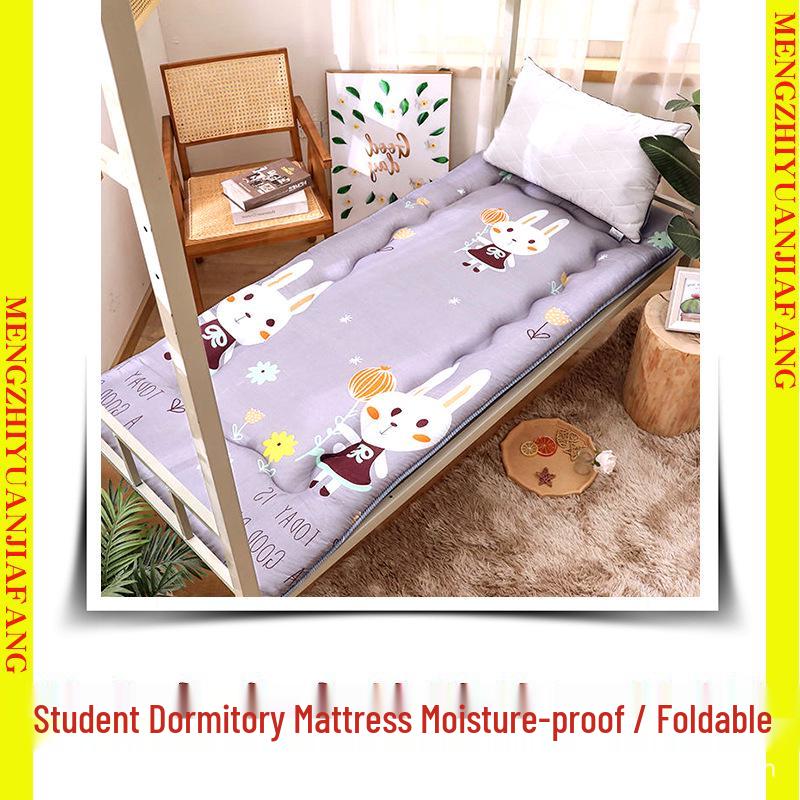 Foldable 90x190 Single Bunk Bed Tatami Mattress for Dormitory or Kindergarten.