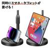 Copeflap Desktop Headphone Headset Holder with Smartphone Height Adjustable Stand, Stand, (Black)