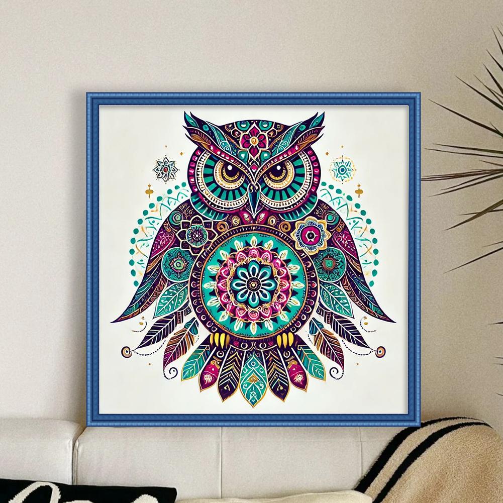 Kit Cusături în Cruce cu Imprimeu Animalier Set Artizanal de Broderie DIY 11CT Decorațiune pentru Casă