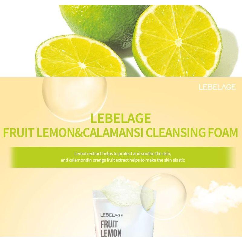 LEBELAGE - Fruit Lemon & Calamansi Cleansing Foam