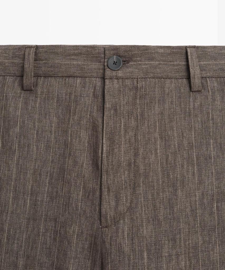 Masimodutti Linen Striped Pants