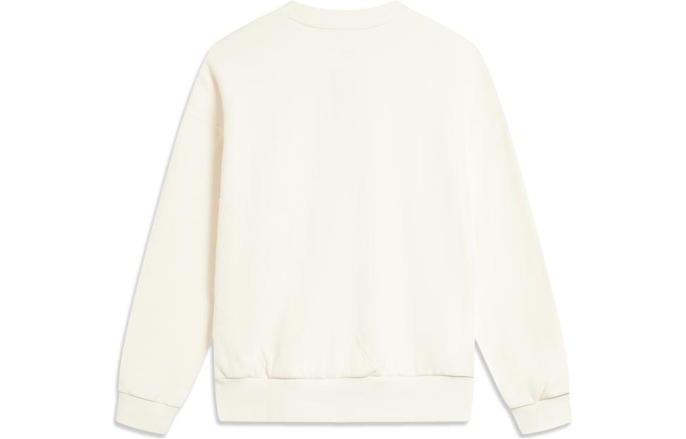 Li Ning Sports Life Collection Sweatshirt Women's Ecru AWDTC92-1