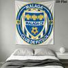 Málaga C .F Wall Hanging Printed Fabric Blanket Decorative Tapestries for Bedroom Living Room Home Decor