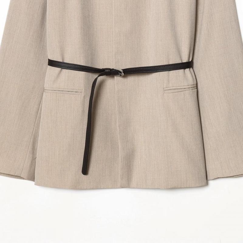 2026 Spring Collection: European & American Versatile Belted Casual Suit