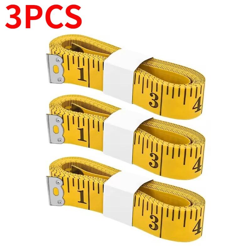 3/1PCS Double Scale Soft Tape Portable Body Measuring Tape Sewing Ruler Tools Sewing Cloth Tape Measures Home DIY Sewing Crafts