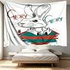 South Sydney Rabbitohs Print Tapestry - Portable Wall Decor Cloth, for Home, Dorm, Travel, Bedroom, Living Room - Ideal Birthday Housewarming Gift