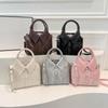 Borsa in Tessuto alla Moda con Design Unico a Collo di Camicia