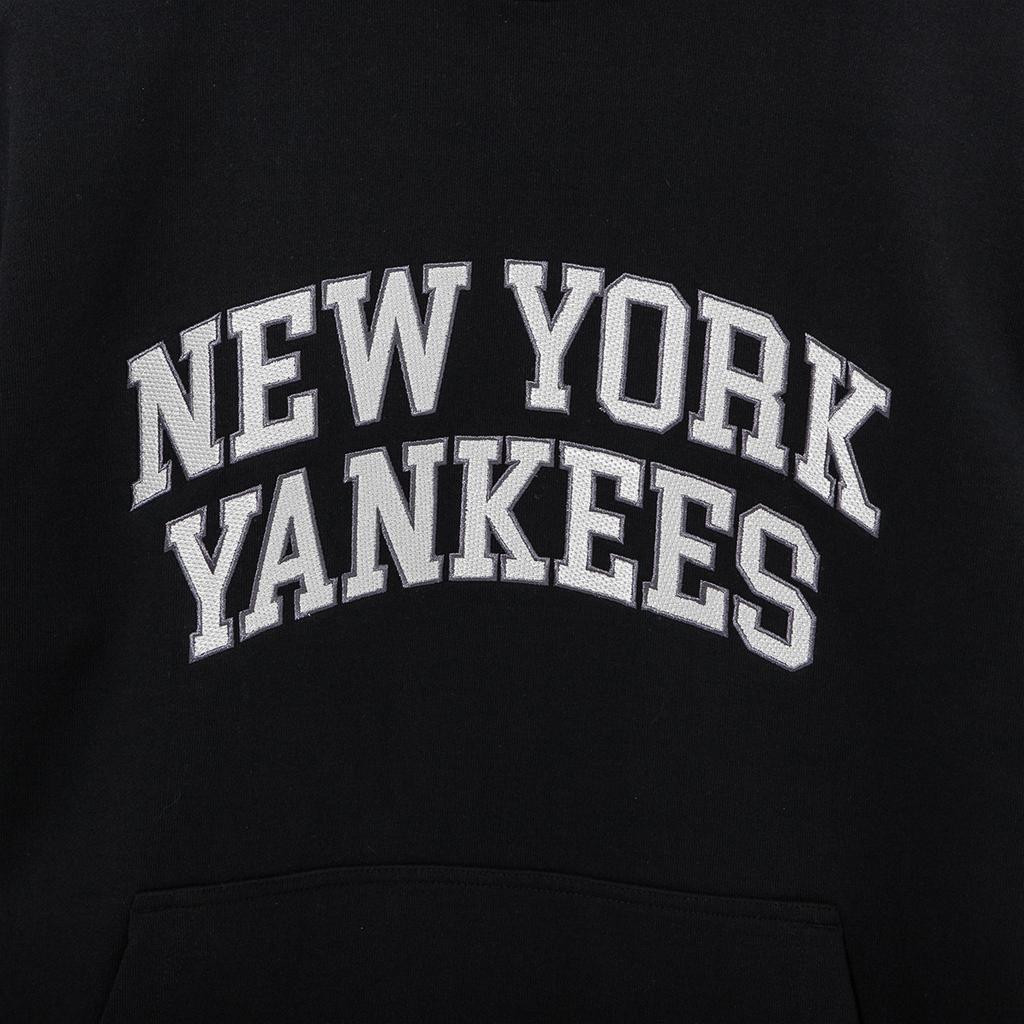 New Era MLB Letter Logo Embroidered Hooded Long Sleeve Pullover American Sweatshirt Unisex sweatshirt Black 14397988