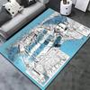 Leo Messi Carpet Rug for Living Room Bedroom Home Sofa Decoration,Kids play Non-slip Floor Mat