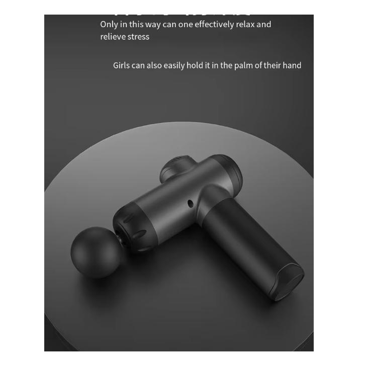 Fitness Massage Gun Fascia Deep Muscle Relax Body Neck Massager Electric Fitness Equipment Noise Reduction Christmas Gift