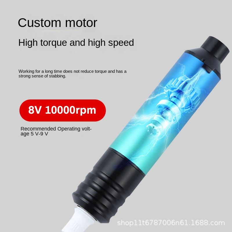 Gradient Rainbow Tattoo Pen Schneidelinie Tattoo All-in-One-Maschine Professionelles Tattoo Tattoo-Werkzeug Maschine Stechendes Tattoo