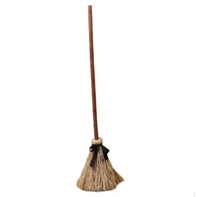 Halloween Witch Broom Cosplay Prop Accessory Lightweight Haunted Dancing Broomstick for