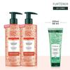 New Tonisia Duo Shampoo 500ml  +fortisha Serum 100ml Gift 