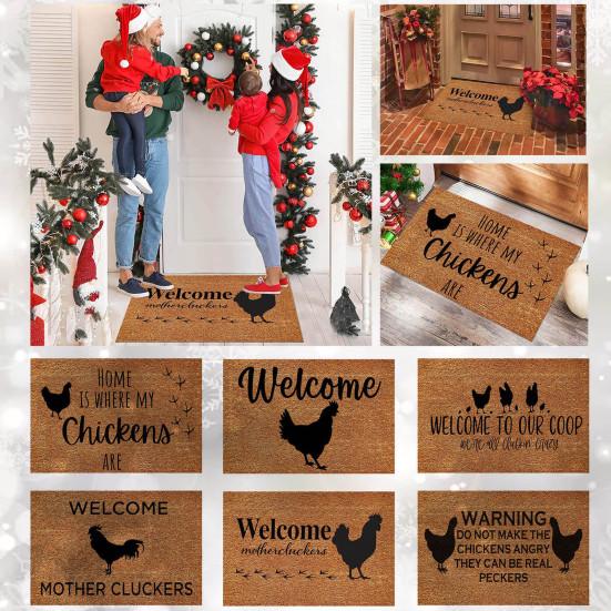 Rohožka Atraktivní domácí dekorace Snadno se čistí Vnitřní Venkovní Zábavné pro