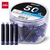 Deli S645 Erasable Blue Fountain Pen Ink Cartridges