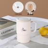 Stainless Steel Mug with Lid & Spoon - Perfect for Coffee, Tea, or Travel