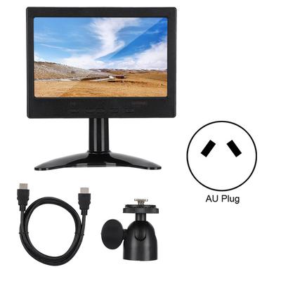 7in 1024x600 Resolution 16:9 Multifunction Display Monitor for HDMI  VGA  AV Input with Stand