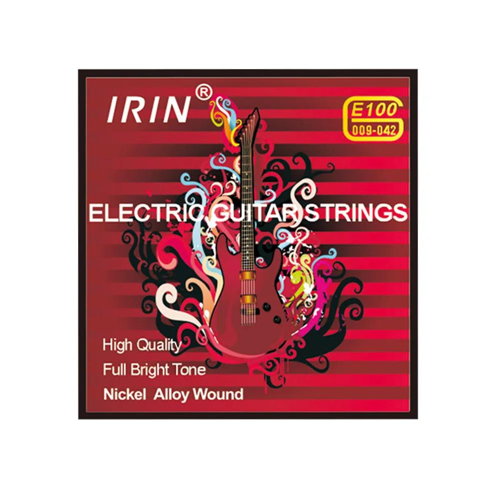 IRIN Electric Guitar Strings Stainless Steel Wire Copper Alloy Wound Nickel Plated Strings Stringsl Instrument Parts Accessories