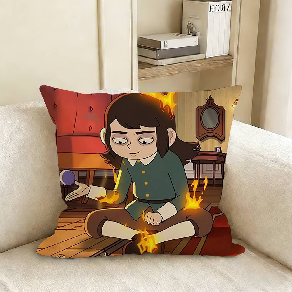Abaddon HHauntedS HHotel Pillow Case Living Room Sofa Cushion Cover Suitable For Home Bedroom Room Decoration