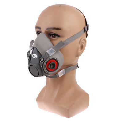 6200 Gas Mask Body For Spray Paint Decoration Chemical Respirator Protect Toxic Steam Filter Respirator Reusable Half Mask