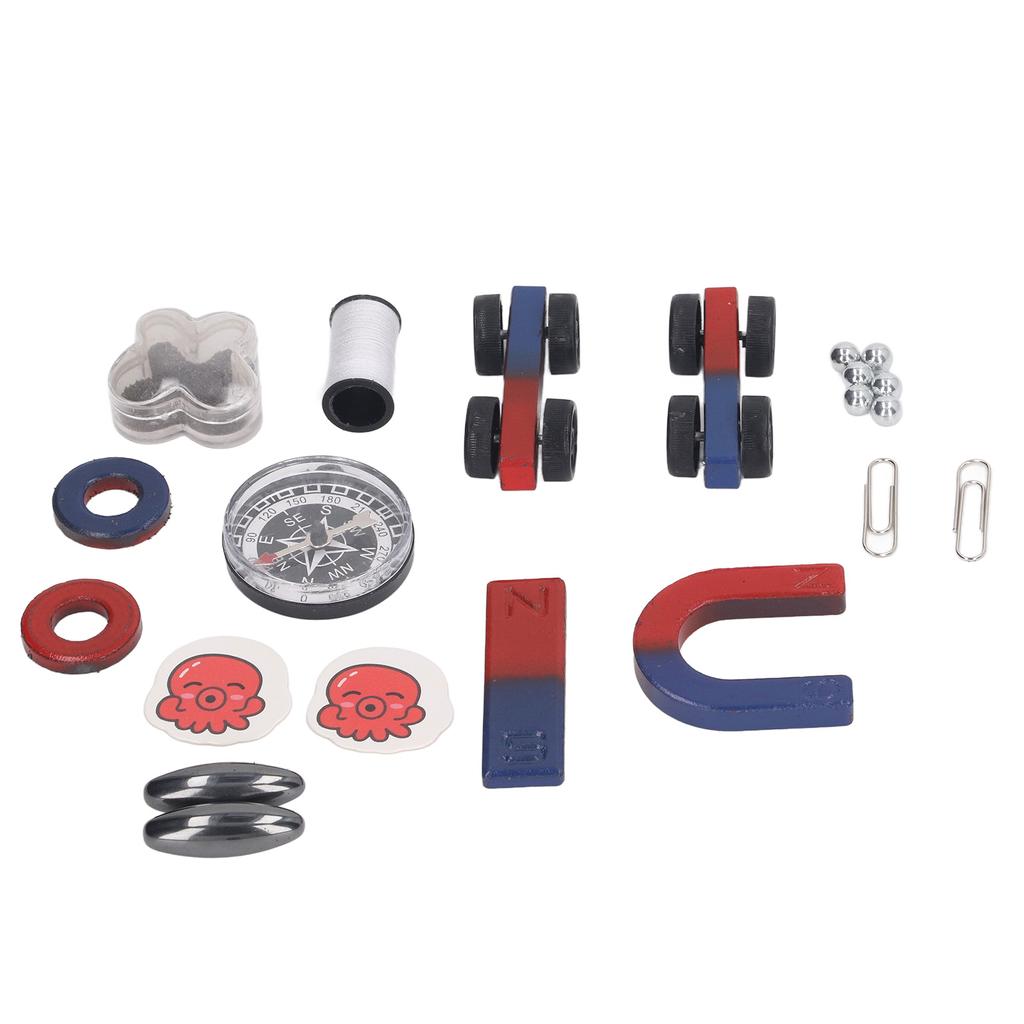Science Magnet Set Physics STEM Toy Education Science Experiment Tool Teaching Magnet Kit