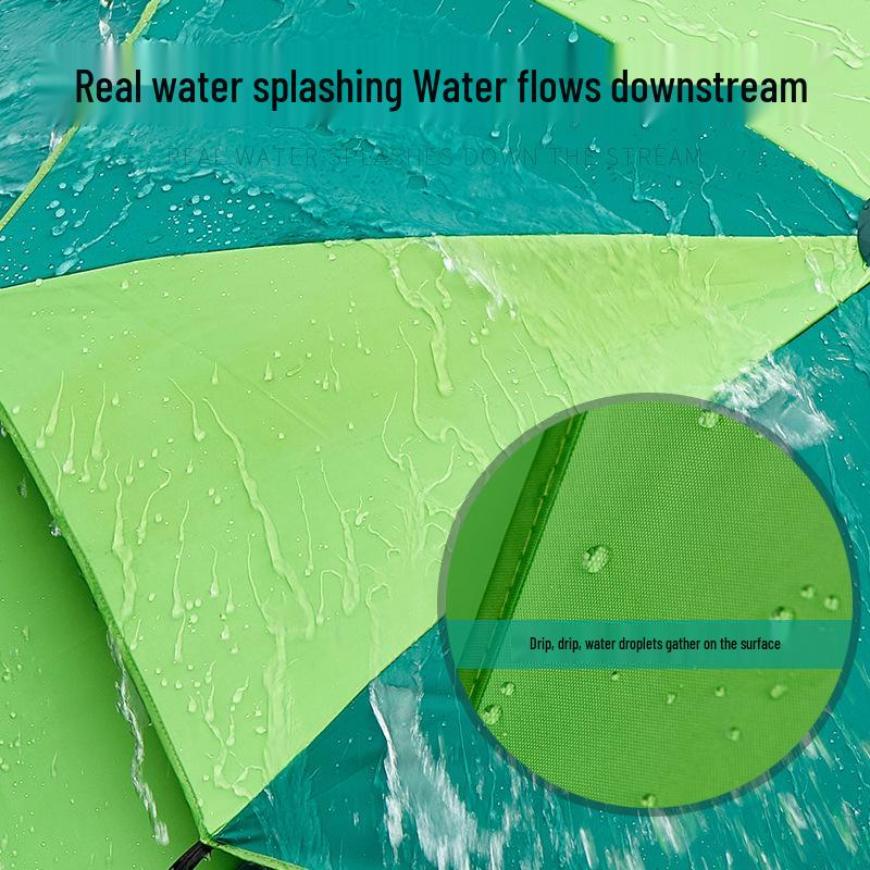 Daiwei Outdoor Rainproof Sun Protection Folding Fishing Umbrella, Universal Fit, 2.4m & 2.2m Sizes