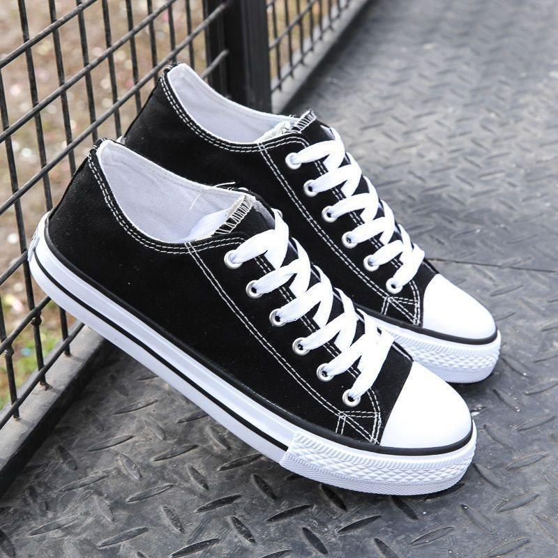 Canvas shoes men s low-top trendy versatile spring and summer casual board shoes couple men s shoes trendy shoes 39