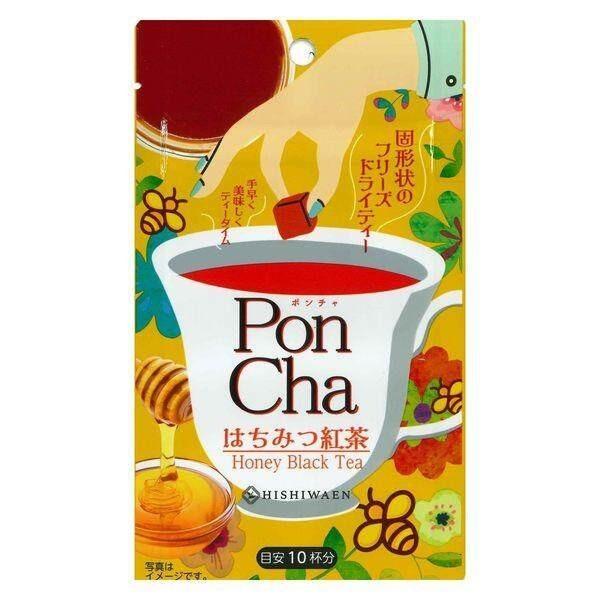 Poncha Freeze Dried Green Tea / Rooibos / Mixed Fruit Tea / Honey Black Tea (10 Pieces)