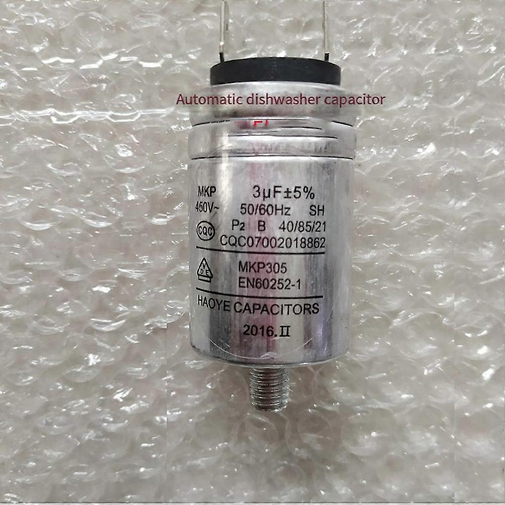Parti Lavastoviglie Alloggiamento in Alluminio Condensatore MKP-3UF 450VAC