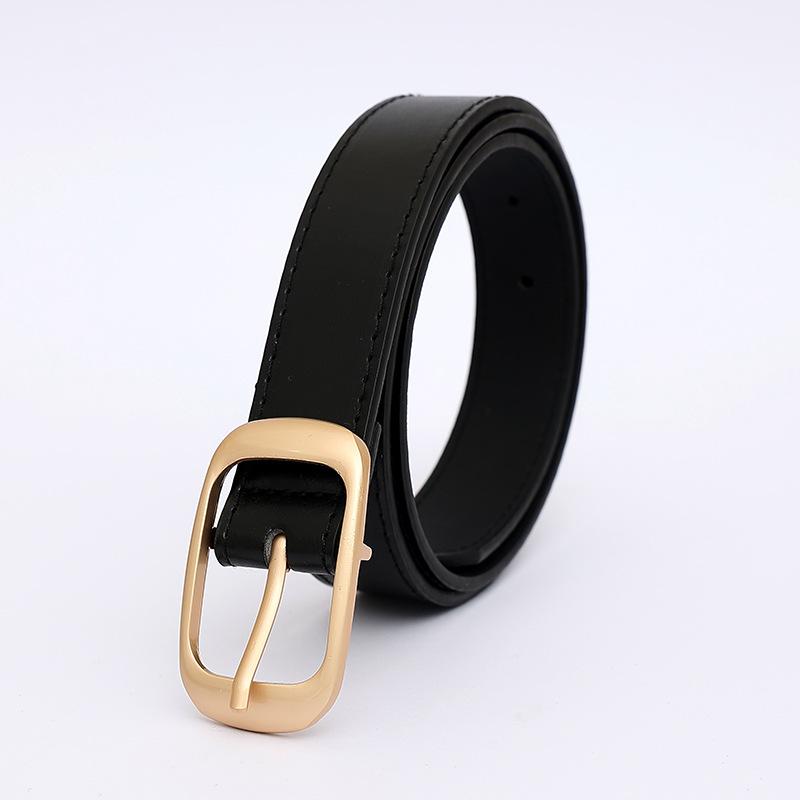 

Женский ремень для джинсов, ремень из натуральной кожи, модная женская пряжка-пика, универсальный декоративный ремень из коровьей кожи, милый стиль 100 cm