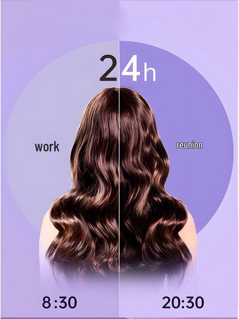 32mm Electric Curling Iron with Negative Ions - Hair-Friendly Large Barrel Curler
