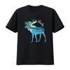 Alaska Moose Souvenir Keepsake Alaskan Northern Lights T Shirt Vintage Washed Streetwear Soft Breathable Designer Clothes